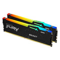 Kingston Fury Beast RGB EXPO 64GB(32GB x2) DDR5 6000MHz CL30 Desktop RAM (Black) – TechCure India