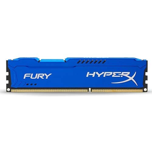 Kingston HyperX Fury 4GB (1 X 4GB) DDR3 1866MHz CL10 RAM (Blue) (HX318C10F-4) – TechCure India