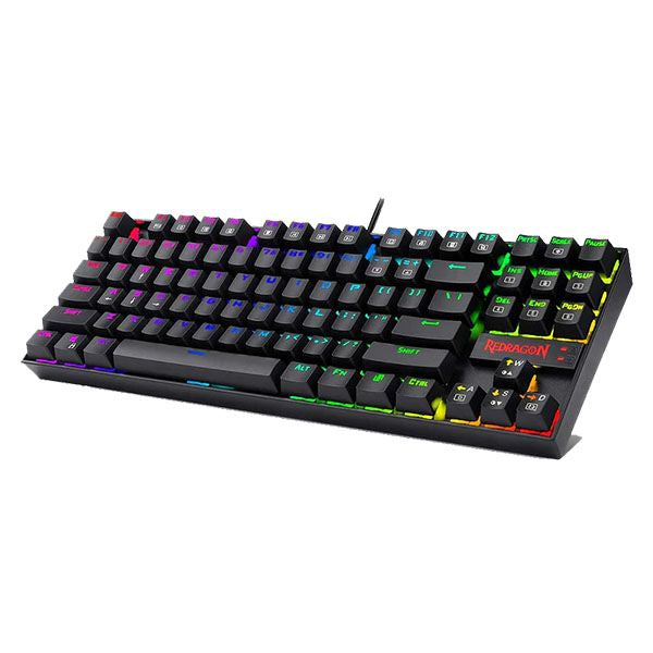 Redragon Kumara K552 Rainbow LED Backlit USB Mechanical Gaming Keyboard Black (Red Switch) – TechCure India