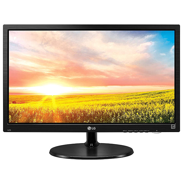 LG 20M39H 49.53 cm (19.5") HD (1366 x 768) TN Panel Monitor with HDMI & VGA Port, Wall Mount, 3 Year Warranty - (Black) – TechCure India