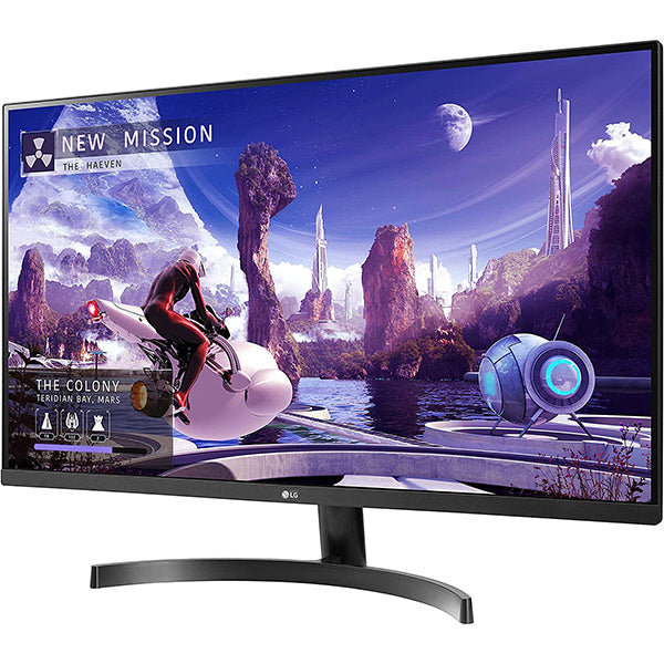 LG 27QN600-B 27” QHD (2560 x 1440) IPS Display with FreeSync, sRGB 99% Color Gamut, HDR10 with a 3-Side Virtually Borderless Design, Black – TechCure India