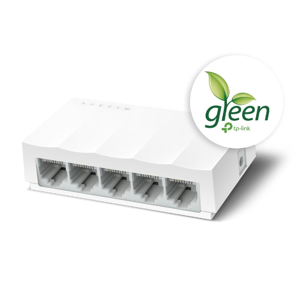 TPLink LS1005 5-Port 10/100Mbps Desktop Switch - 2