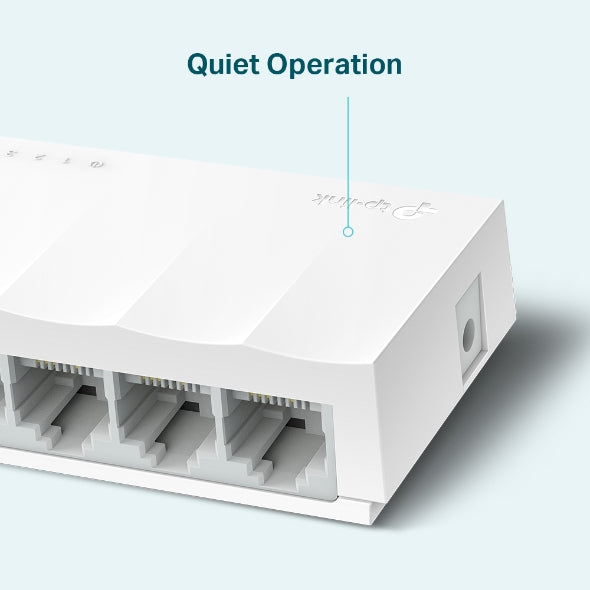 TPLink LS1005 5-Port 10/100Mbps Desktop Switch - 3