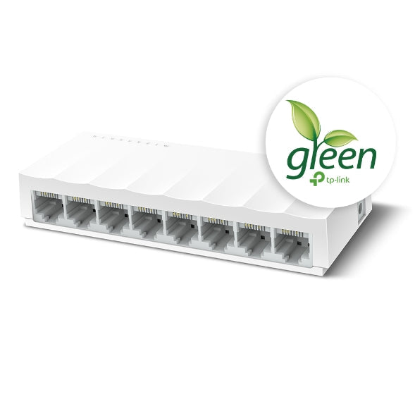 TPLink LS1008 8-Port 10/100Mbps Desktop Switch - 2