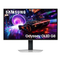 Samsung Odyssey QD-OLED G8 27-inch (68.5 cm) 4K 3840 x 2160 Glare Free Gaming Flat Monitor (LS27FG810SWXXL, Silver) – TechCure India