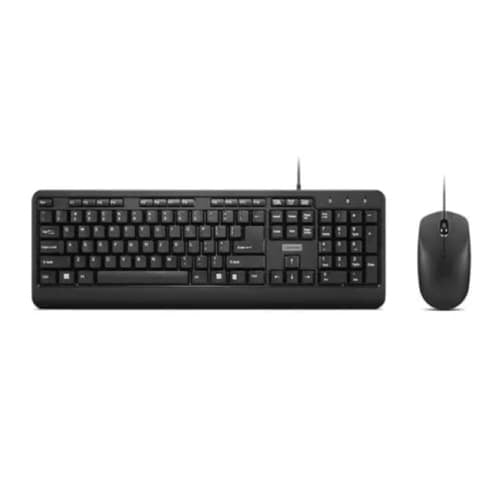 Lenovo 160 Wired Keyboard and Mouse Combo – TechCure India