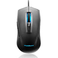 Lenovo Ideapad M100 Ergonomic Ambidextrous USB RGB Gaming Mouse (Black) – TechCure India