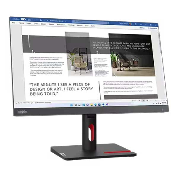 Lenovo ThinkVision S22i-30 21.5 Inch FHD 75Hz Eye safe Office IPS Monitor – TechCure India