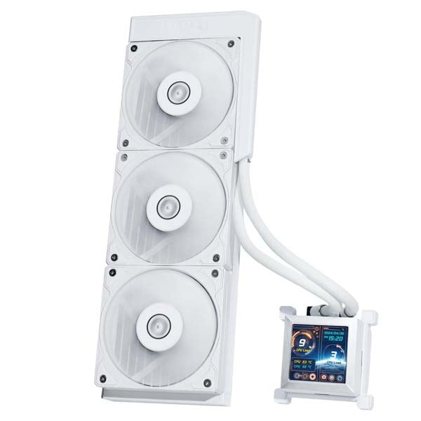 Lian Li HydroShift LCD 360S AIO Cooler (White) – TechCure India