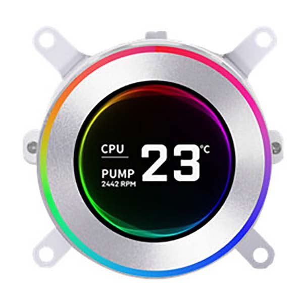 Lian Li Hydroshift II LCD-C 360N Fanless CPU Liquid Cooler (White) – TechCure India