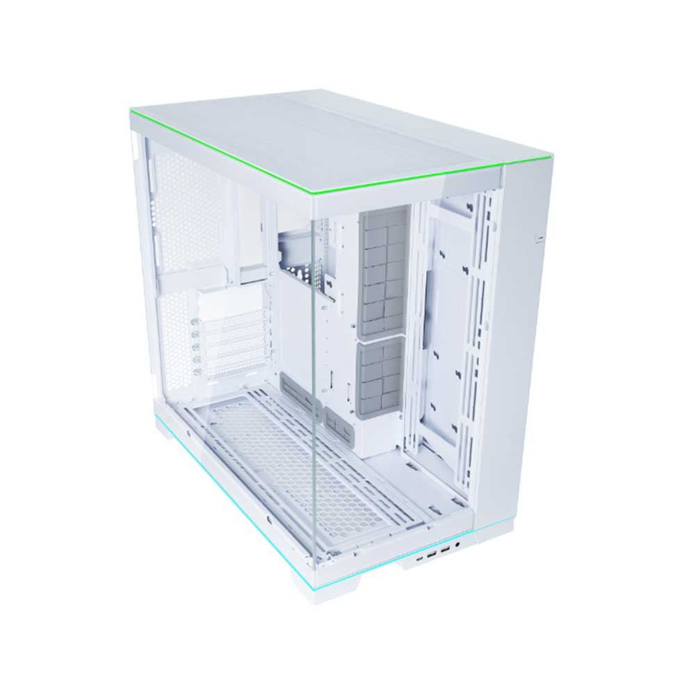 LIAN LI O11 Dynamic Evo RGB EATX Mid Tower Cabinet (White) - 2