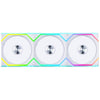 LIAN LI Uni Fan SL120 120mm ARGB Wireless Cabinet Fan (White) (Triple Pack)