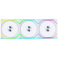LIAN LI Uni Fan SL120 120mm ARGB Wireless Cabinet Fan (White) (Triple Pack)