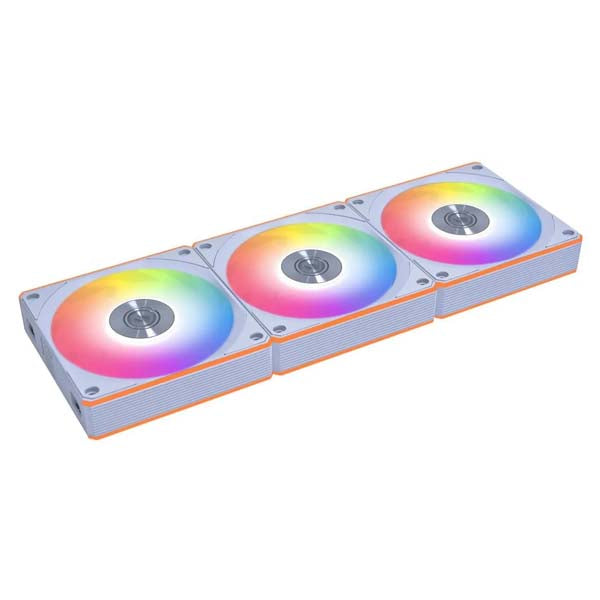 Lian Li UNI Fan CL Wireless ARGB 120mm Reverse Blade Triple Pack Fan (White) – TechCure India