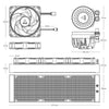 ARCTIC Liquid Freezer III 420mm ARGB CPU Liquid Cooler ( Black ) ( Liquid Freezer 3 ) - 6