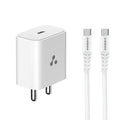Ambrane UNI-20 Type C Wall Charger - White – TechCure India