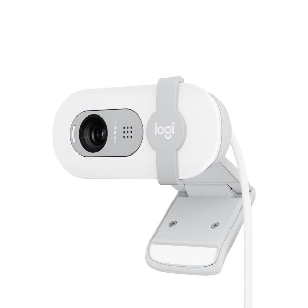 Logitech Brio 100 Full HD Webcam For Meetings And Streaming, White – TechCure India