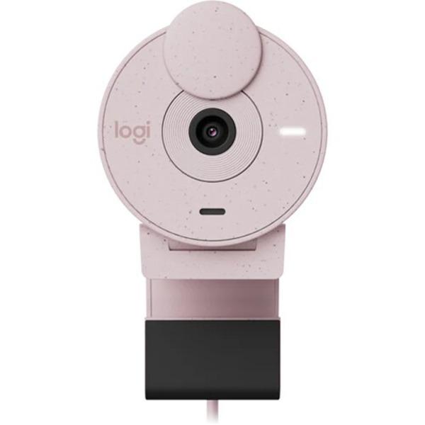 Logitech Brio 300 1080p Full HD Webcam (Pink) – TechCure India