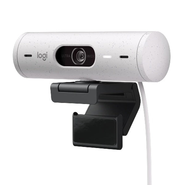 Logitech Brio 500 Full HD Webcam (White) – TechCure India
