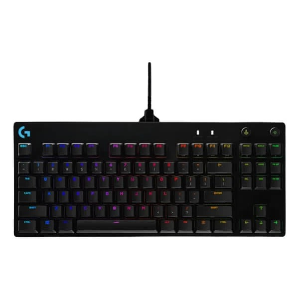 Logitech G Pro Gaming Keyboard GX Blue Clicky Switches (Black) – TechCure India