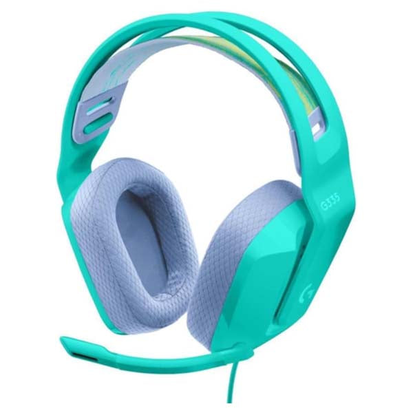 Logitech G335 Wired Headphones Gaming Over Ear Headset (Mint) – TechCure India