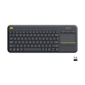 Logitech K400 Plus Wireless Touch Keyboard (Black) – TechCure India