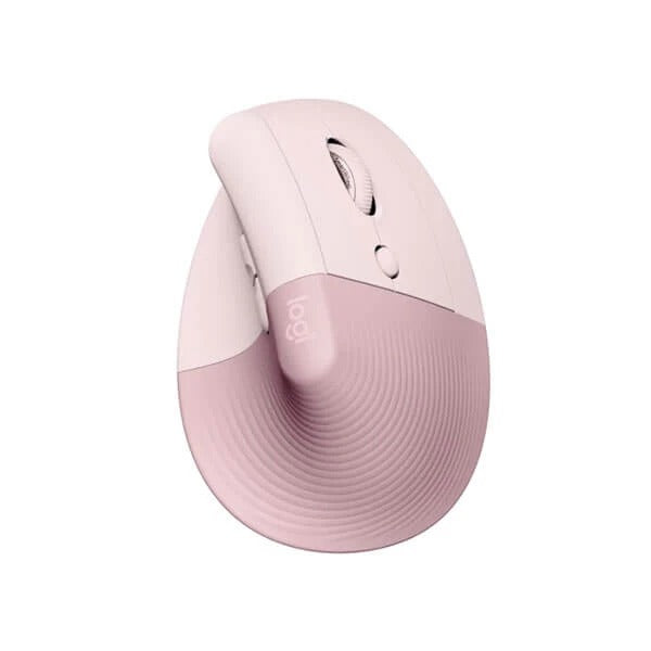 Logitech Lift Vertical Wireless Mouse (Rose) – TechCure India