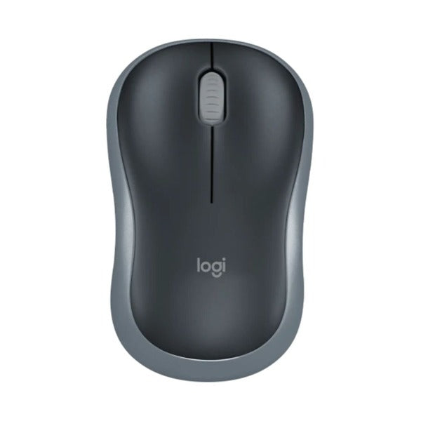 Logitech M185 Wireless USB Mouse (Black) – TechCure India
