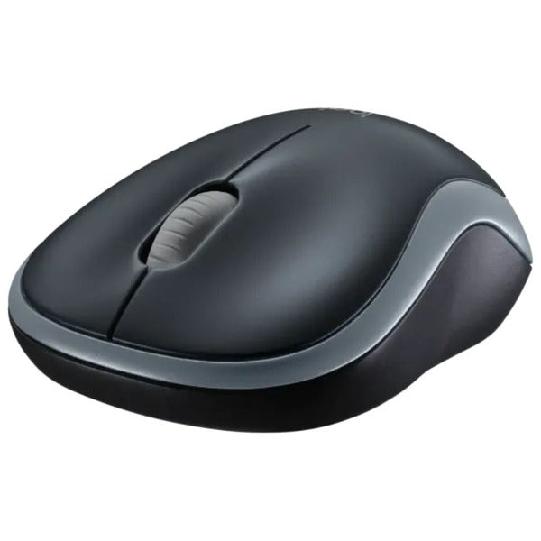 Logitech M185 Wireless USB Mouse (Black) – TechCure India