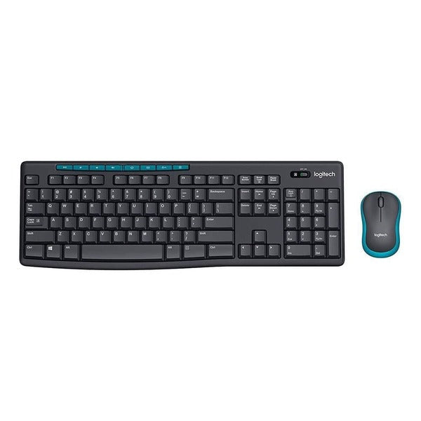 Logitech MK275 Wireless Keyboard and Mouse Combo (Grey) – TechCure India