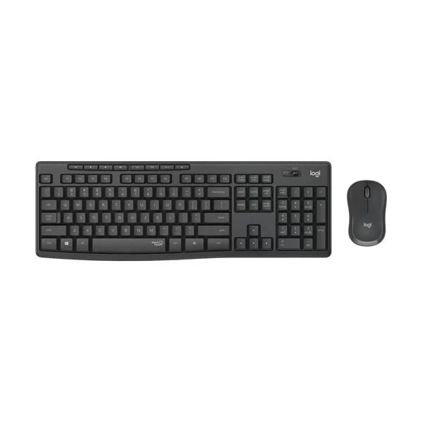 Logitech MK295 Silent Wireless Mouse & Keyboard Combo (Black) – TechCure India