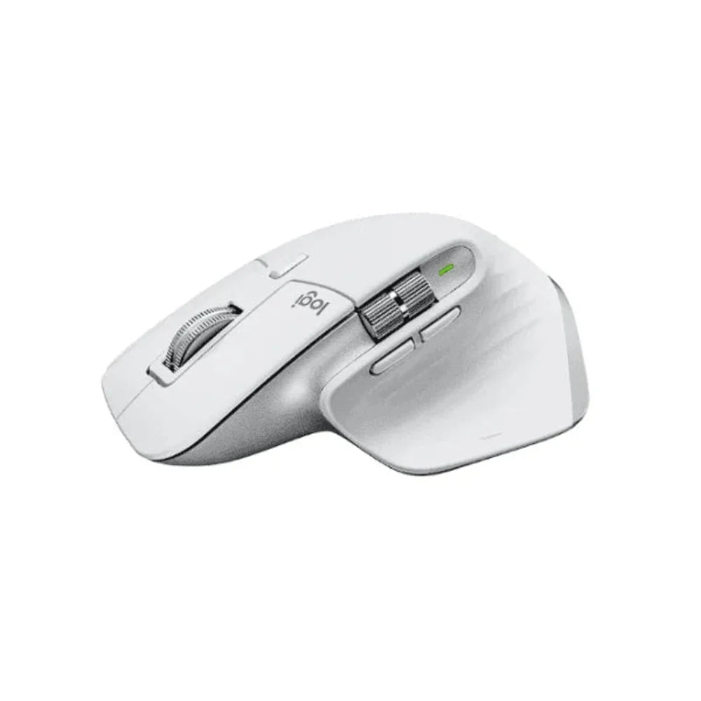 LOGITECH MX Master 3S Wireless Ergonomic Gaming Mouse ( Pale Grey ) ( 8000 DPI / 7 Macro Buttons ) ( For Mac ) – TechCure India