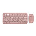 Logitech Pebble 2 Wireless Keyboard and Mouse Combo (Rose) – TechCure India