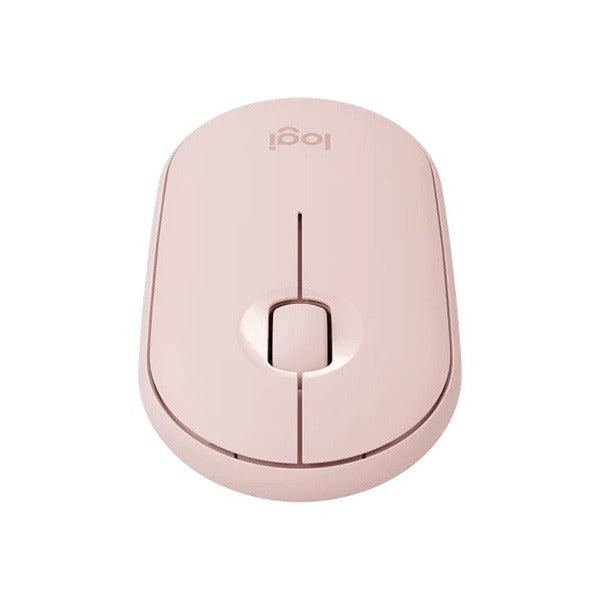 Logitech Pebble M350 Wireless Mouse (Rose) – TechCure India