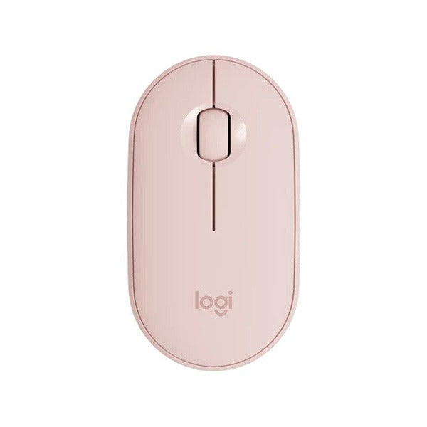 Logitech Pebble M350 Wireless Mouse (Rose) – TechCure India