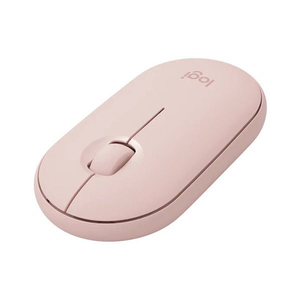 Logitech Pebble M350 Wireless Mouse (Rose) – TechCure India