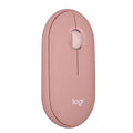 Logitech Pebble Mouse 2 M350s Slim Bluetooth Wireless Mouse (Tonal Rose) – TechCure India
