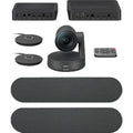 Logitech Rally Plus UHD 4K Conference Camera System with Dual-Speakers and Mic Pods Set – TechCure India