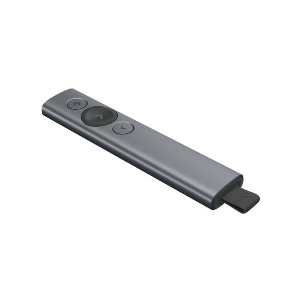 Logitech Spotlight Wireless Presentation Remote (Black) – TechCure India