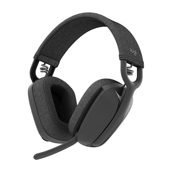 Logitech Zone Vibe 100 Lightweight Wireless Headphones (Graphite) – TechCure India