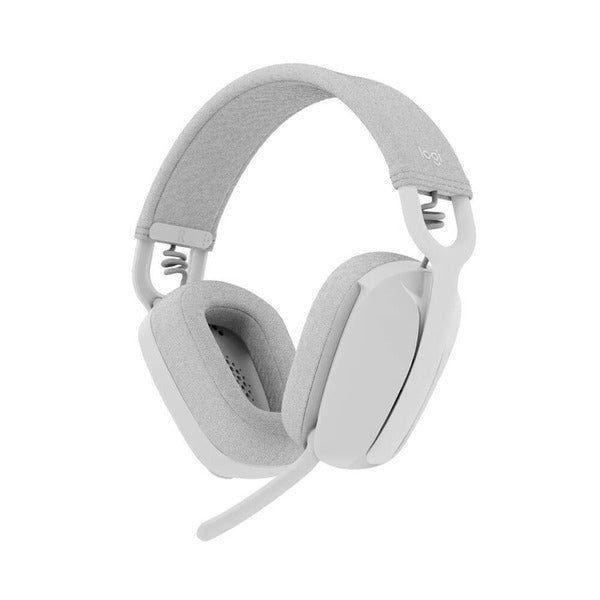 Logitech Zone Vibe 100 Lightweight Wireless Headphones (Off-white) – TechCure India