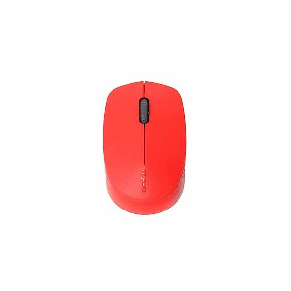 Rapoo M100 Silent Wireless Mouse - Red – TechCure India