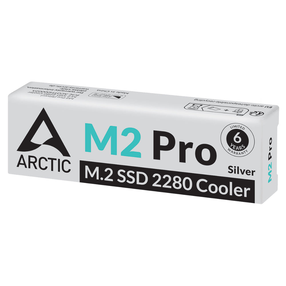 ARCTIC M2 Pro SSD Cooler for M.2 Drives ( Silver ) – TechCure India