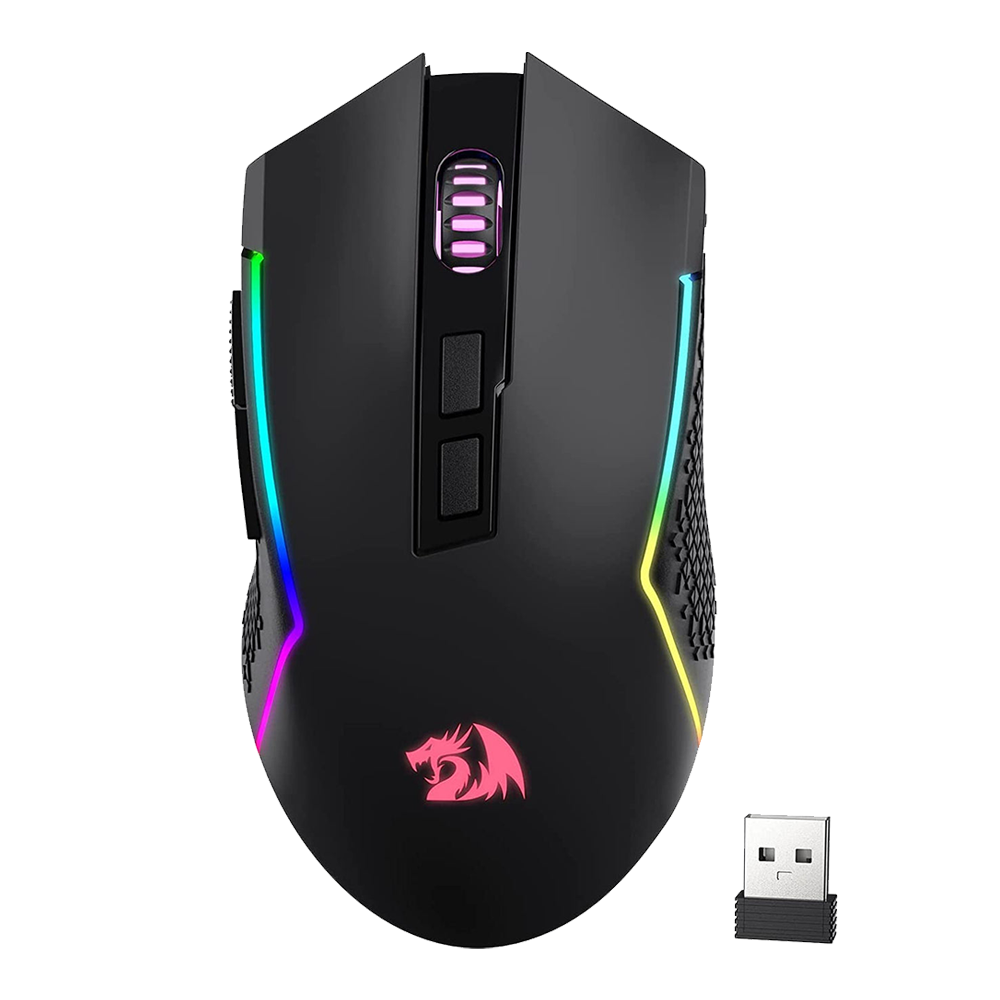 REDRAGON M693 TRIDENT PRO (WIRED/WIRELESS) GAMING RGB MOUSE BLACK – TechCure India