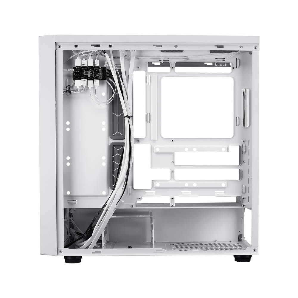 COOLER MASTER MB600 ARGB ATX Mid Tower Cabinet (White) – TechCure India