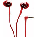 Sony MDR-EX155AP Wired in Ear Headphone with Mic - Red – TechCure India