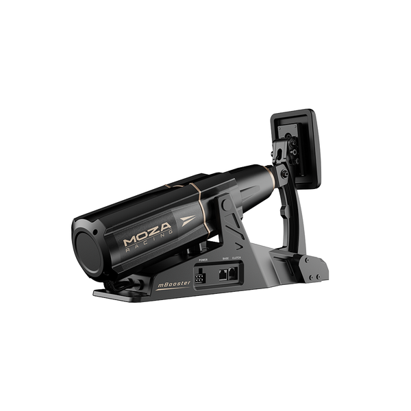 MOZA mBooster Active Pedal, Active Force Feedback Sim Racing Pedal, Dual 200kg Load Cell, 21-bit Magnetic Encoder – TechCure India