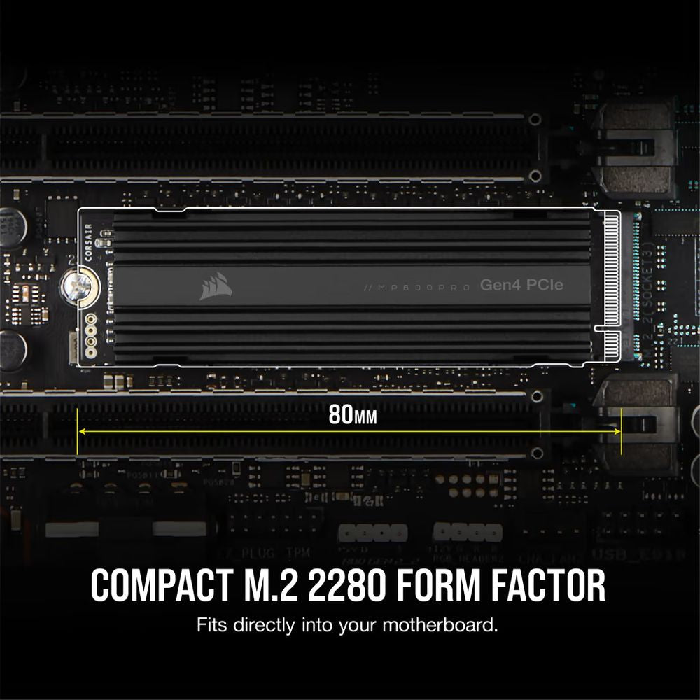 CORSAIR MP600 Pro 1TB M.2 NVME Gen4 Internal Solid State Drive ( SSD ) - 5