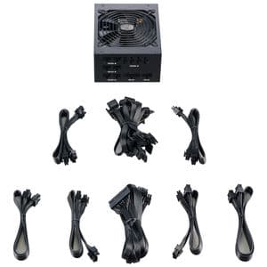 COOLER MASTER MWE 1250W V2 80+ Gold Fully Modular ATX 2.0 Power Supply - 6