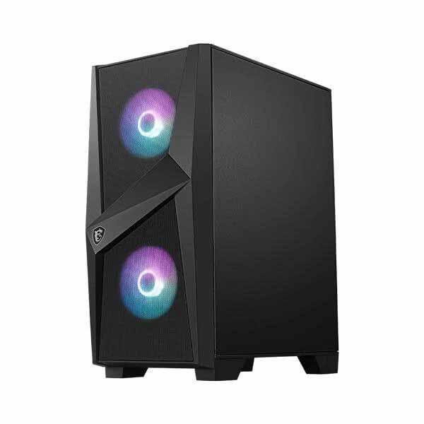 MSI MAG Forge 100R ARGB Cabinet (Black) – TechCure India